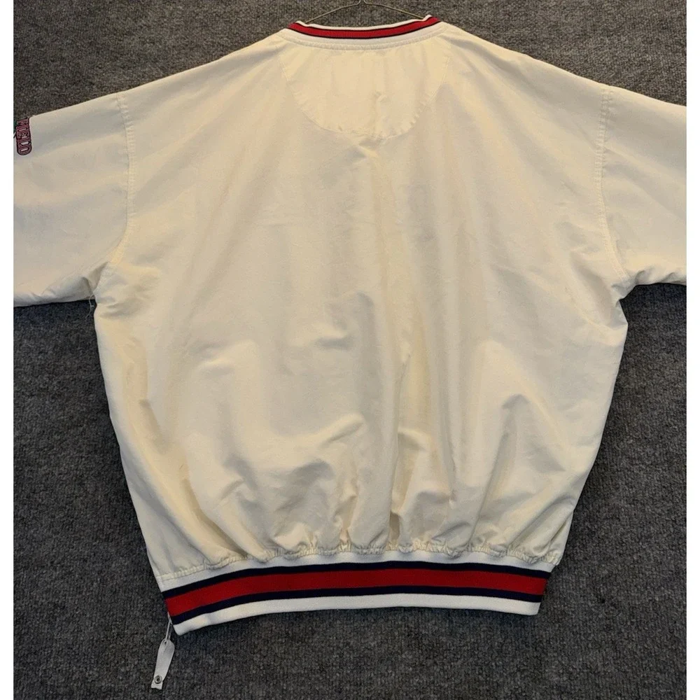 Vintage Starter Cleveland Indians Men's Size Large Jacobs Field Pullover Jacket
